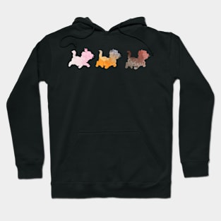 Kittens Inspired Silhouette Hoodie